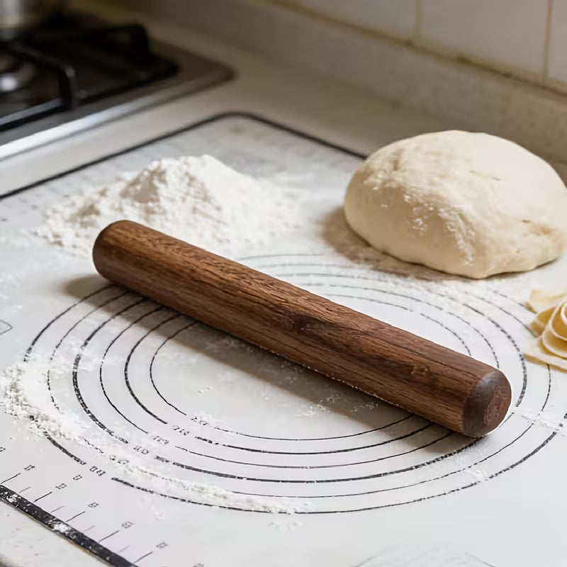 1pc Solid Wood Rolling Pin • 20cm Small Rolling Pin • Dumpling Wrapper/Baking Rolling Pin
