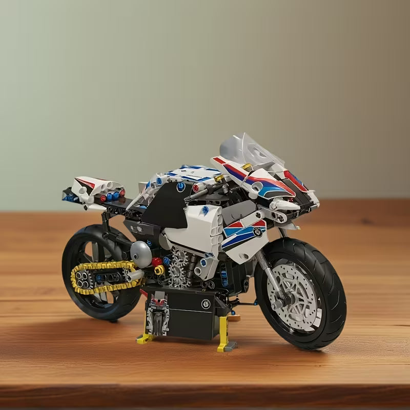 1000+ PCS R-Speed Track Motorcycle Building Blocks Set