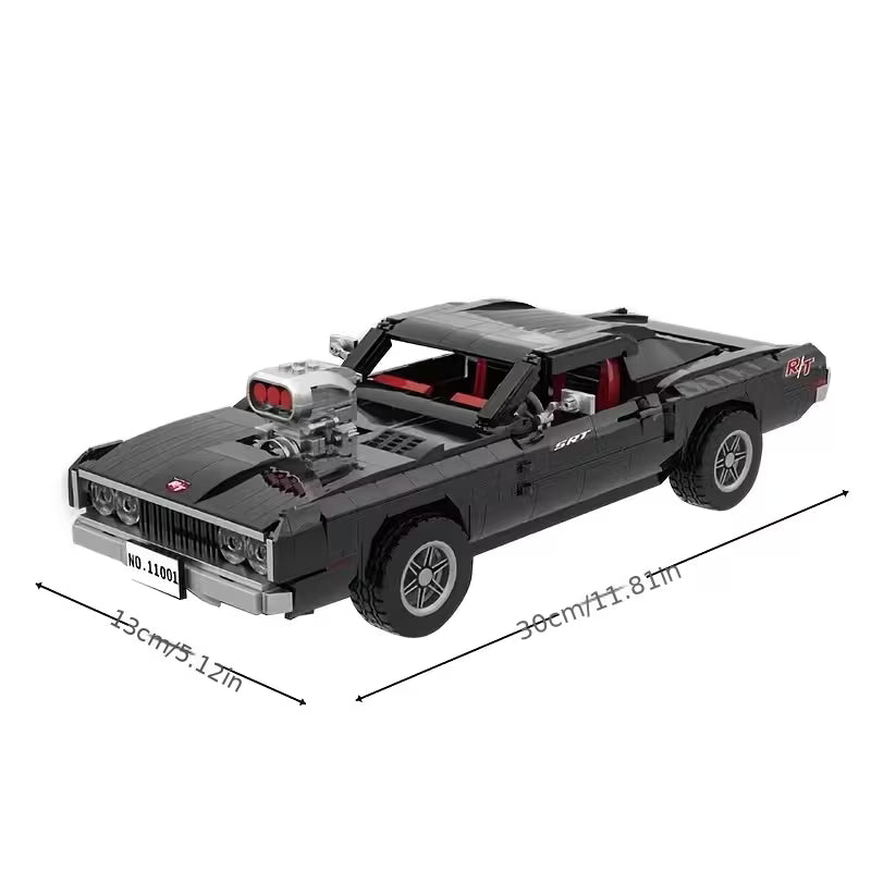 Super Car Building Blocks, Classic Car Building Blocks, Finely Detailed Sports Car Model, Educational Puzzle Toy, Suitable for Boys
