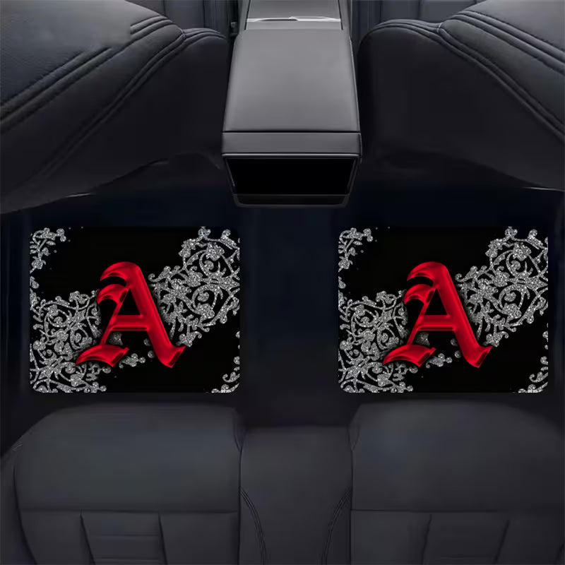 Car Mats - 4pcs Set Design - Durable Carpet-style Mats Suitable for Saloon Cars, SUVs and Trucks - Year-round Protection for Your Vehicle's Interior