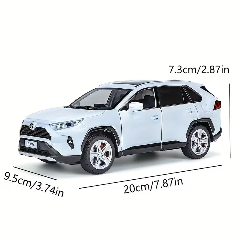 Toyota RAV4 1:24 Die-Cast Metal Car Model