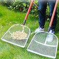 2pcs Thickened Steel Garden Digging Shovel, Long Handle, Heavy-Duty Rust-Resistant Shovel for Lawn & Garden