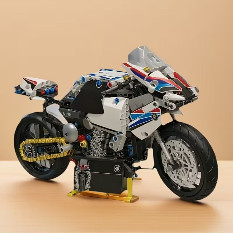 1000+ PCS R-Speed Track Motorcycle Building Blocks Set