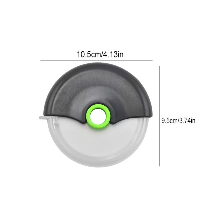 Stainless Steel Round Wheel Cutter, Perfect for Cake, Bread & Pie Baking, Roulette Roller Kitchen Tool