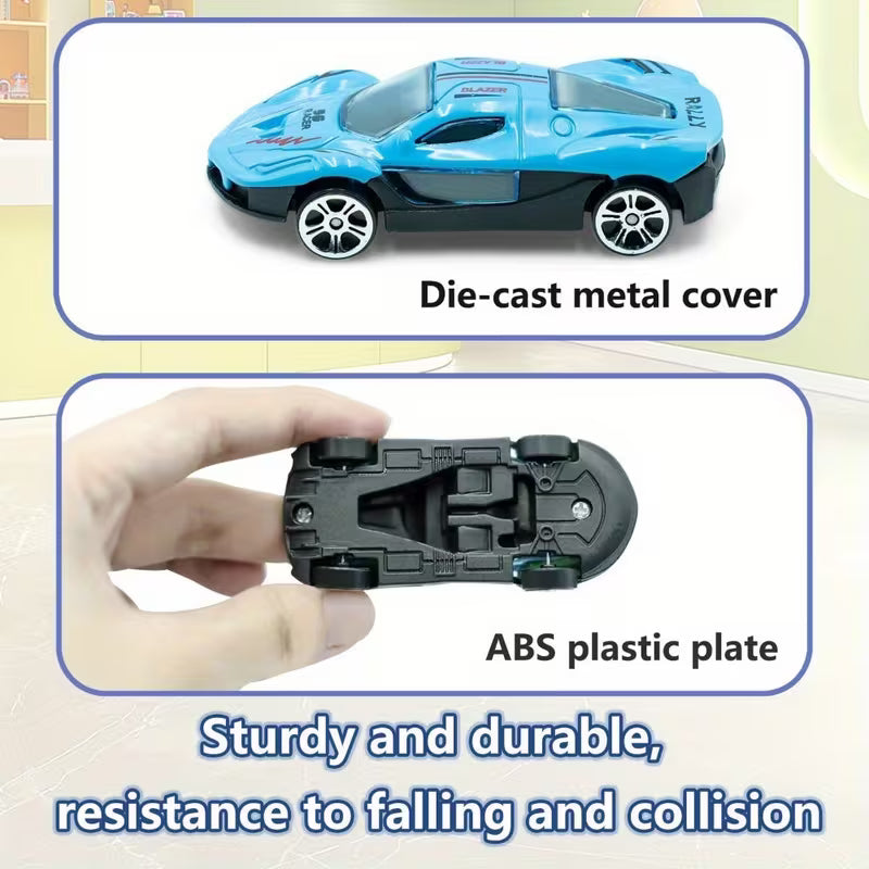 12 Alloy Racing Car Models Mini Alloy Toy Cars, Perfect for Birthday Or Halloween Gifts (Random