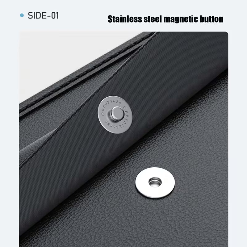 [Foldable Car Organizer] PVC/PU Material Available Car Trunk Storage Bag Foldable Car Organizer Bag Multifunctional Car Interior Trunk Clutter Organizer Box