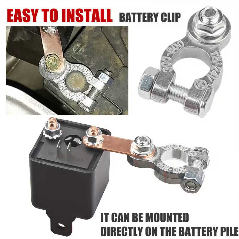 200Amp Remote Control Battery Disconnect Switch, 12V Car Battery Management, Wireless Operation