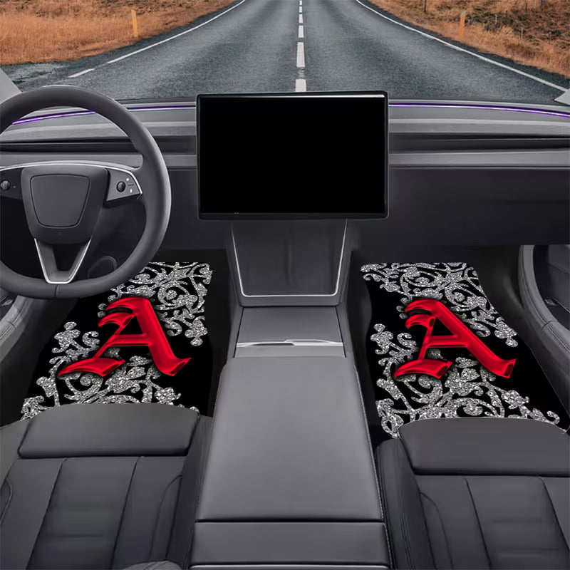 Car Mats - 4pcs Set Design - Durable Carpet-style Mats Suitable for Saloon Cars, SUVs and Trucks - Year-round Protection for Your Vehicle's Interior