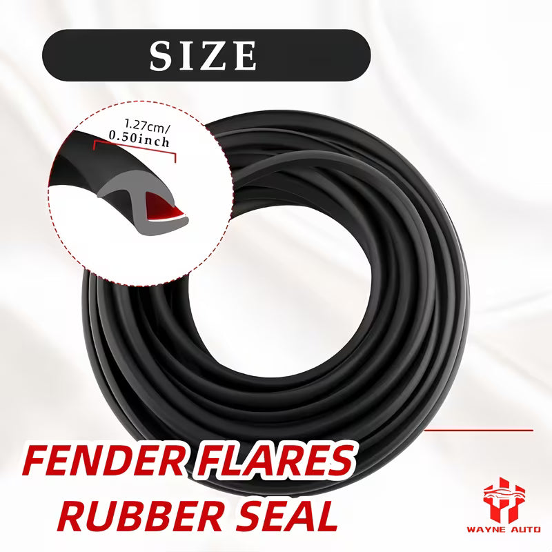 10-Meter Multifunctional Wheel Hub Sealing Strip, Includes 3 Pry Bars, Heavy-Duty Automotive