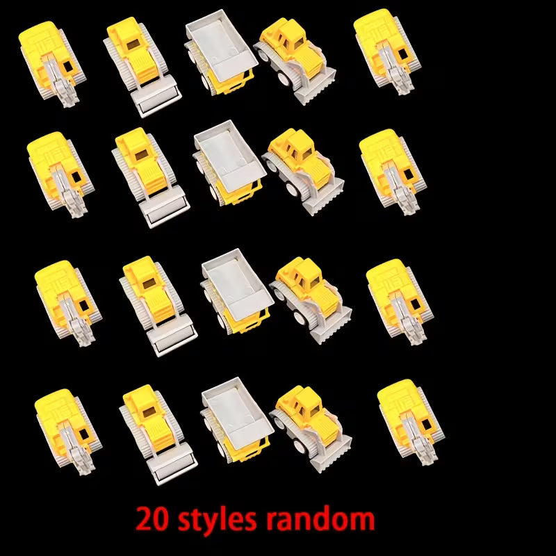 [Kids' Toy Cars] 20pcs Kids' Toy Cars, Random Styles Shipped Multi-Item Party Favor Pack