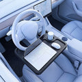 [Multi-Function Tabletop] 1pc Car Steering Wheel Multi-Function Large Tabletop, Suitable for Laptop Office Work,