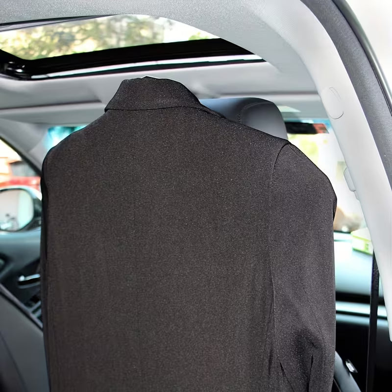 Heavy-Duty ABS Car Headrest Hooks, Supports Up to 50 Pounds, Suitable for Most Vehicles