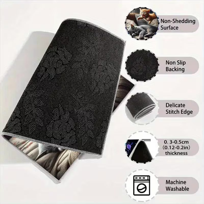 1 Pet-Friendly Car Trunk Pad • Comfortable Soft • Easy to Clean • Durable Material • Travel Essential