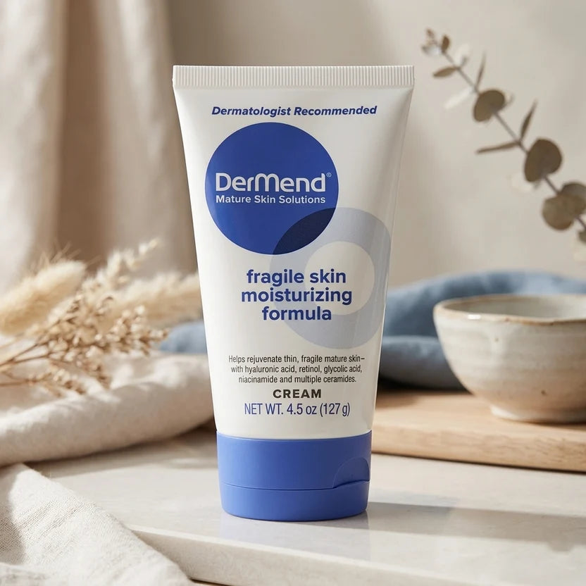 DerMend Fragile Skin Moisturizing Formula Cream 4.5 Oz.