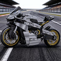 1641+PCS Large Motorcycle Building Blocks