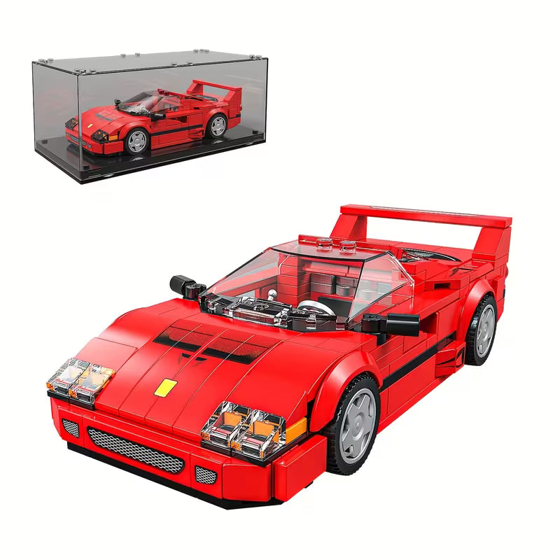 322PCS 6+ Car Model Building Blocks with Display Box