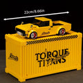 Matching Container Shaped Display Box Storage Box Vintage Building Blocks American Pickup Truck Building Blocks Assembly Men's Gift