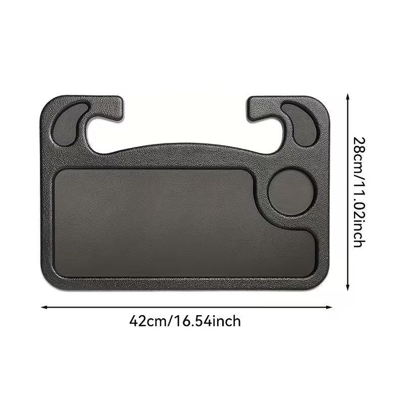 [Multi-Function Tabletop] 1pc Car Steering Wheel Multi-Function Large Tabletop, Suitable for Laptop Office Work,
