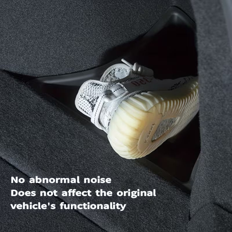 for 2023-2026 for Tesla Model 3 Boot Organiser Waterproof Boot Storage Box with Flap-Side Compartments Carpet-Style Model 3 Accessories Highland Set