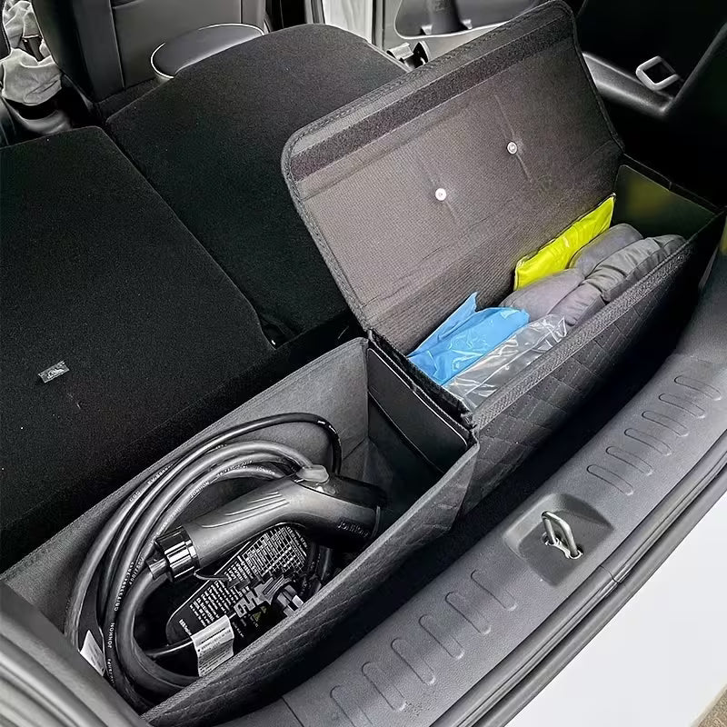 Trunk Storage Box Storage Box Toolbox PU Leather Storage Bag Storage Supplies