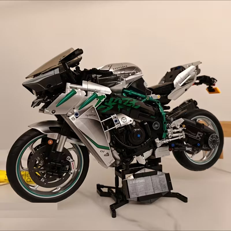 2248PCS Motorcycle Building Blocks Model