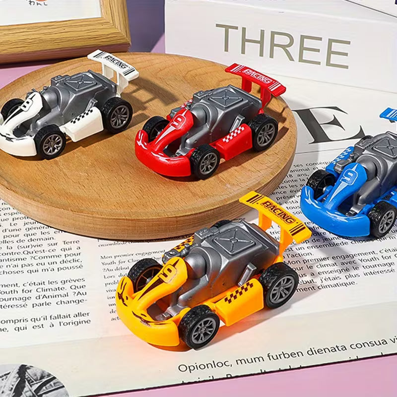 20Pcs Random Mini Race Car Toys, No Battery Required, Funny Novelty Party Favors for Kids