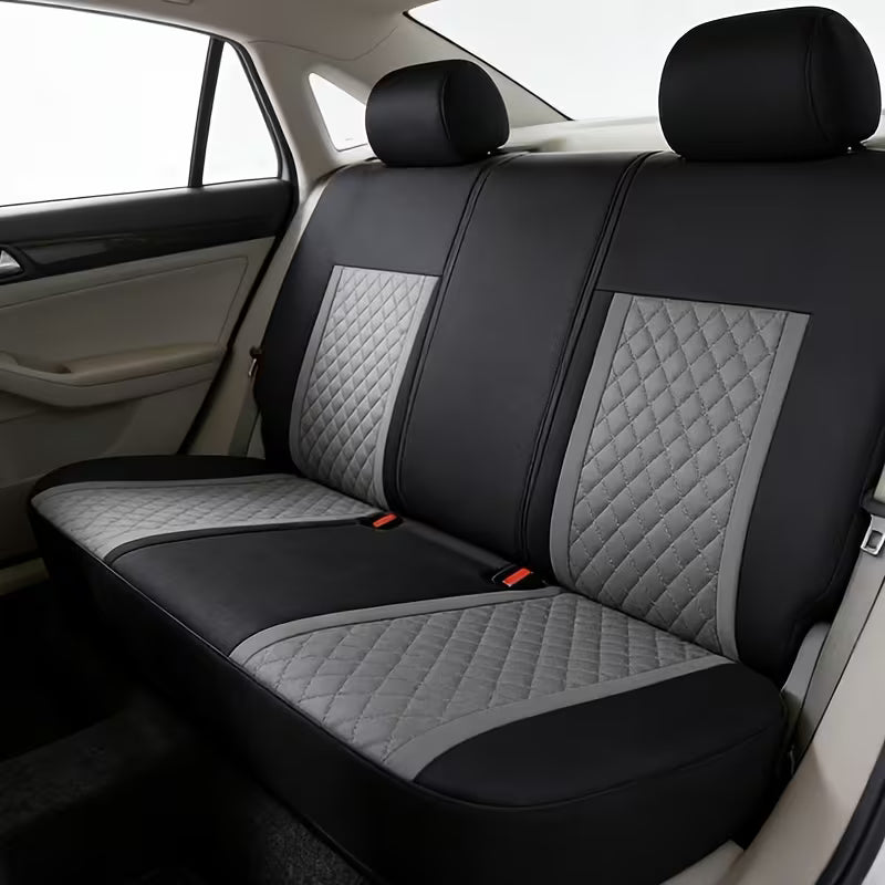 9pcs Car Seat Cover Set, All-Season Universal 5-Seat Car Seat Covers, Easy to Install,