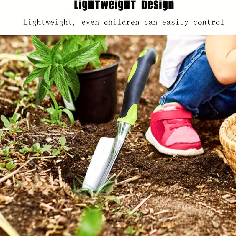 Gardening Shovel with Soft Non-Slip Ergonomic Handle, Planting & Transplanting Tool