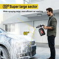 EAFC 67.63oz Electric Foam Sprayer Car Wash Gun Wireless Rechargeable Foam Cannon Auto Cleaning Tool 60° Spray Range