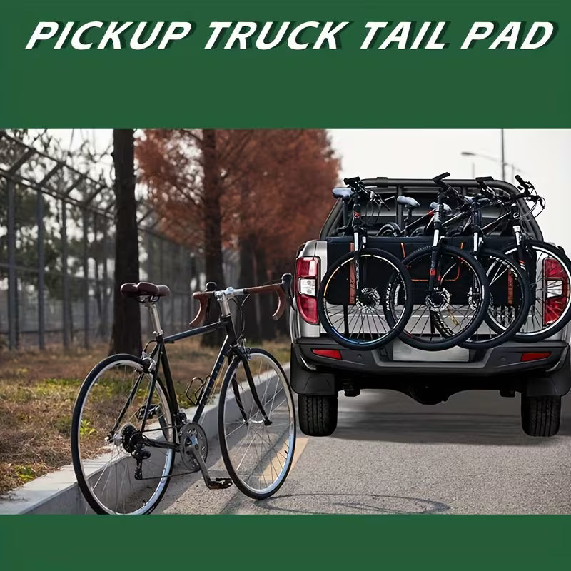 Pickup Truck Tailgate Liner, Rear Protection Mat, Mountain Bike Tailgate Liner