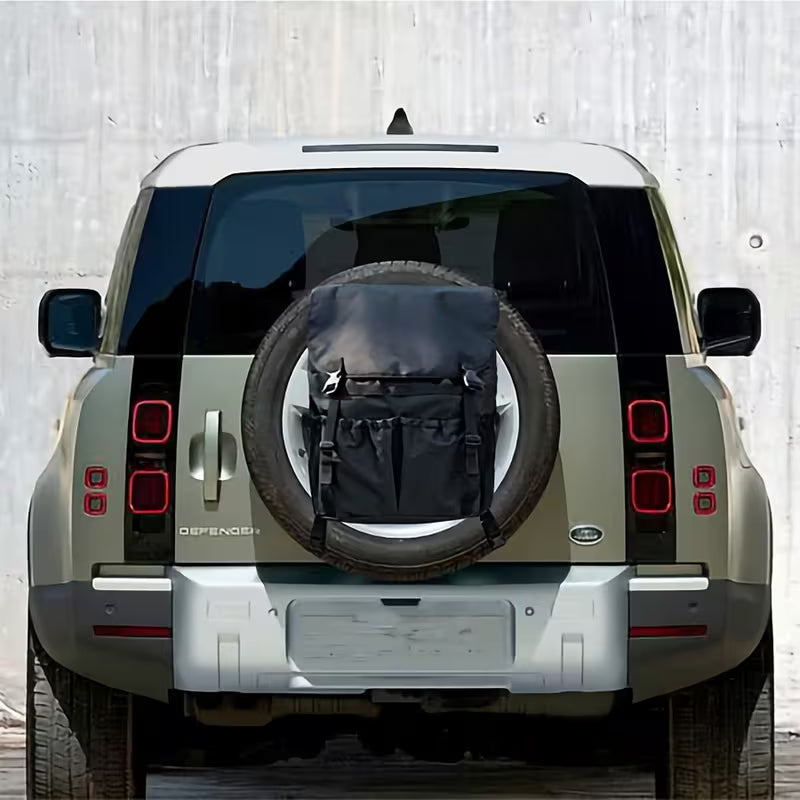 SUV Spare Tire Storage Hanging Bag, Off-Road Vehicle Trash Bag, Large Capacity Trash Bag,