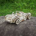 Build Your Own Cobra Racing 3D Wooden Puzzle Model Kit - A Fun And Educational DIY Gift