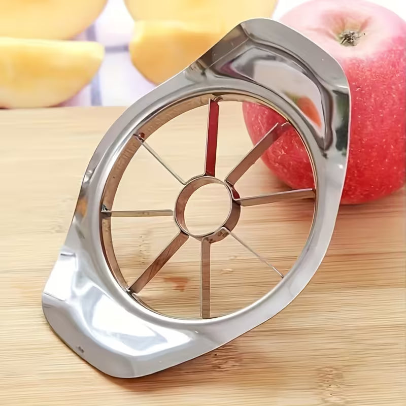 1pc Stainless Steel Apple Corer Slicer, Creative Kitchen Fruit Cutter, Multifunctional Fruit Divider
