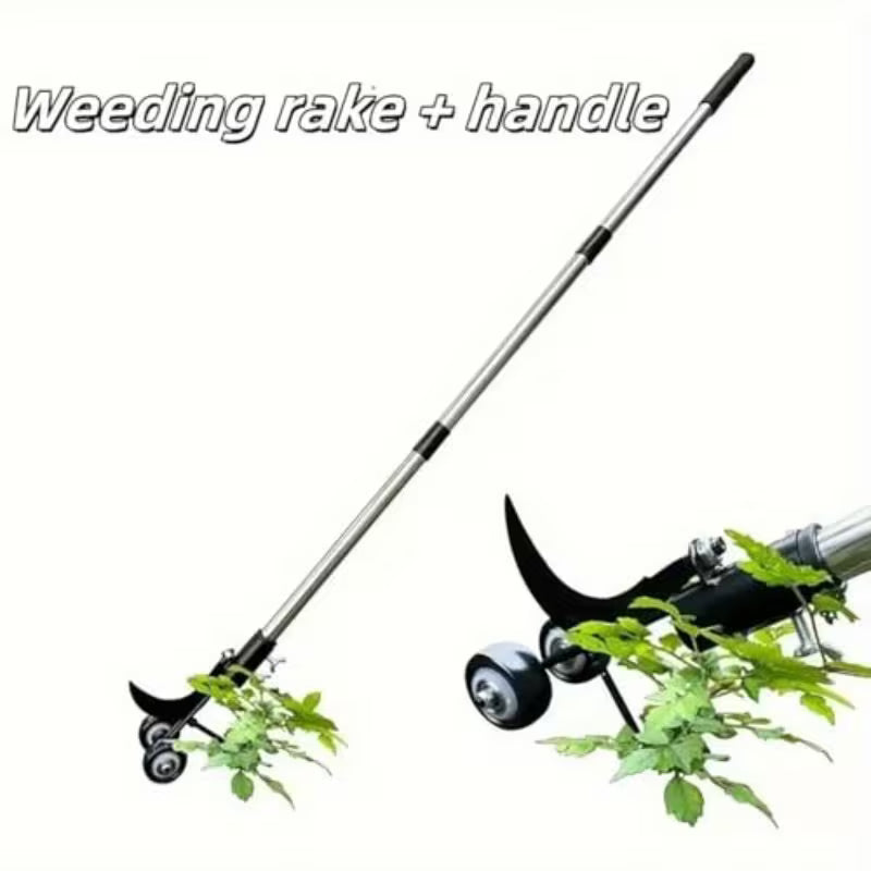 Garden Gap Weeding Hook Set, Portable Manual Weeding Tool, Two-in-One Grass Cutter & Lawn Edging Shovel