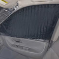 4pcs Universal Fit Adjustable Track Car Window Shades - Quick Install UV Blocking Privacy Protection for Camping & Daily Use