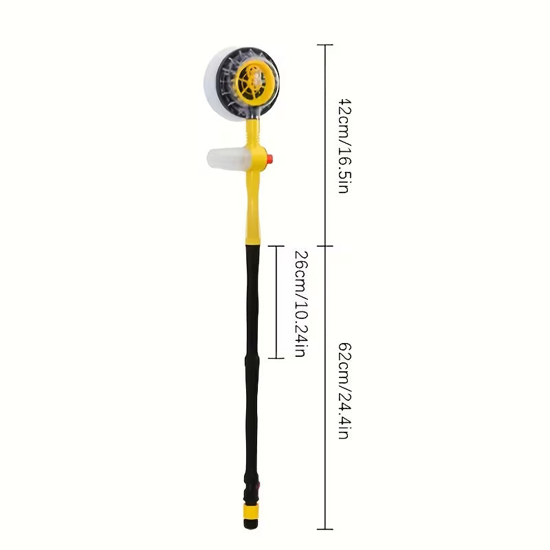[Car Cleaning Brush] Car Cleaning Brush, Foam Additions, Automatic, Rotating, Long Handle