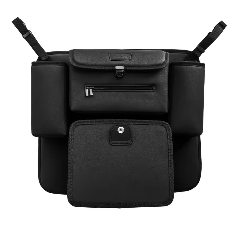 Car Trash Bag Garbage Can, Recycle Bin for Rubbish, Organizer Storage Container Between Front Seats
