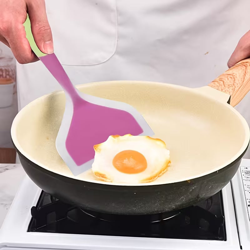 Silicone Spatulas, Heat Resistant Flexible Cake Pastry Spatula, Silicone Cream Baking Scraper, Non-Stick Butter Spatula, Dishwasher Safe