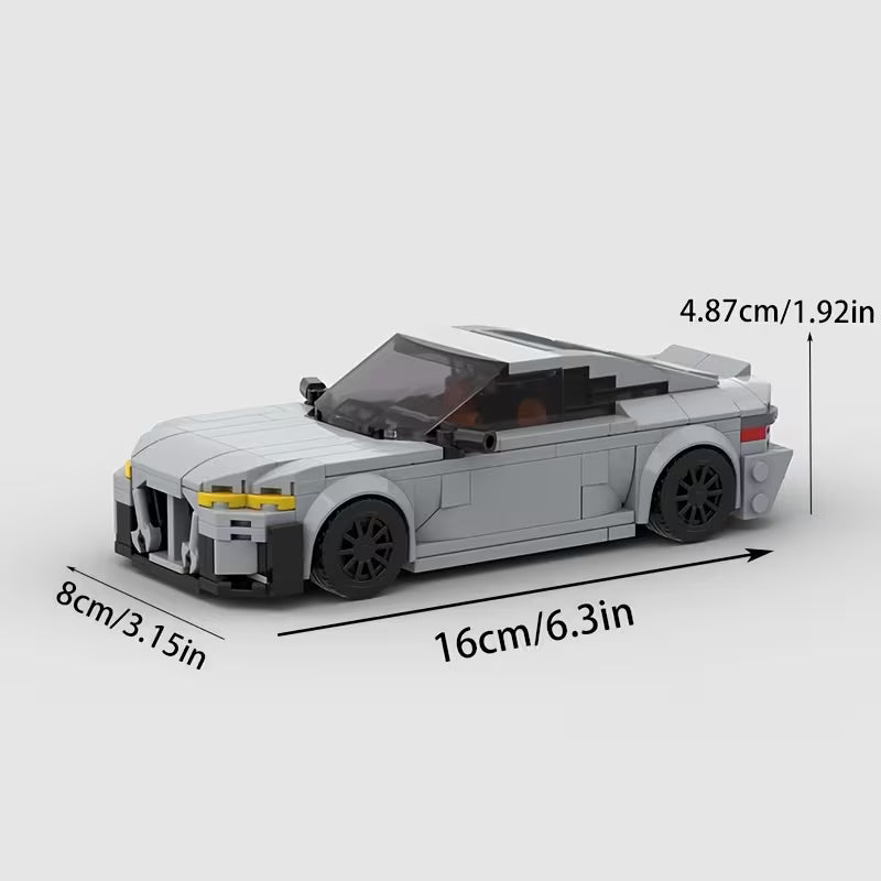 Children's Building Block Car, Educational Hands-On Assembly Toy Model Car