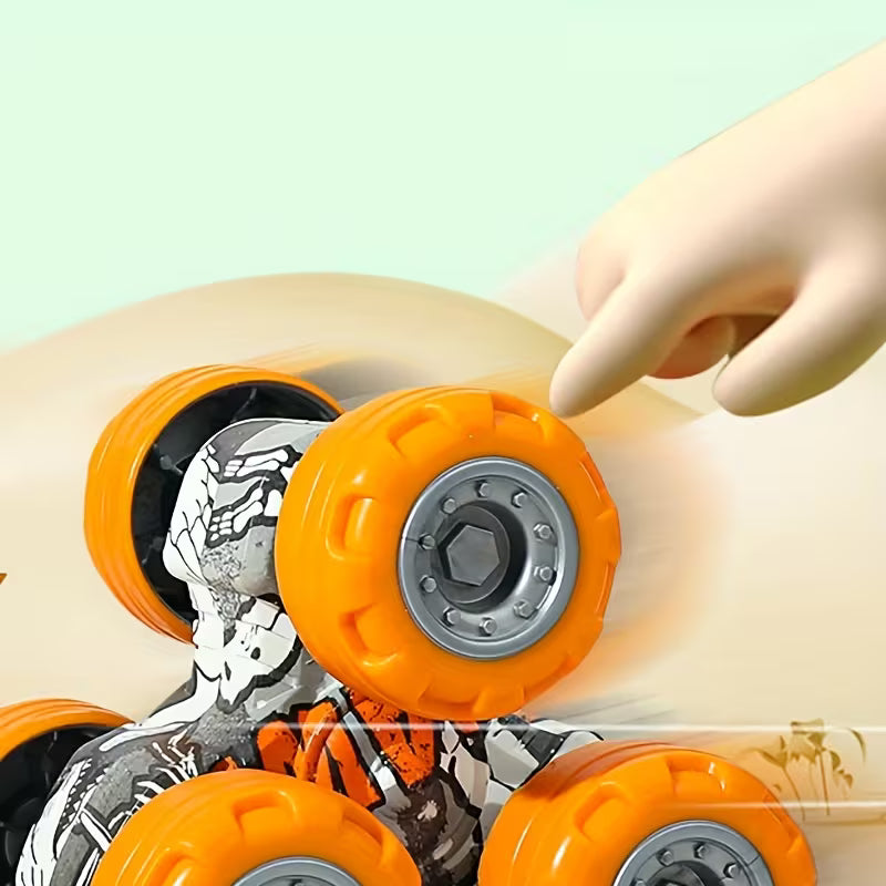 1PC Painted Wheel Stunt Off-Road Toy Car
