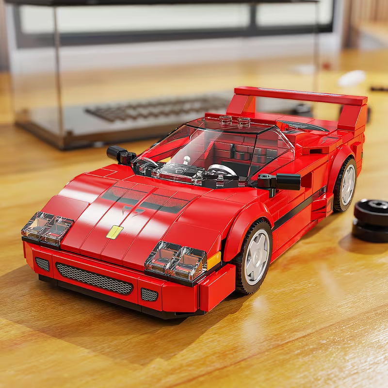 322PCS 6+ Car Model Building Blocks with Display Box