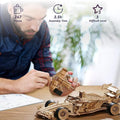 ROBOTIME 3D Wooden Puzzle, 1:18 Scale Wooden Racing Car Model, Wooden Mechanical Model Car Kit, Christmas Gifts for Adults
