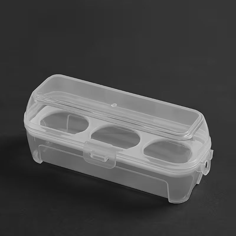 Portable Stackable Outdoor Camping Egg Box - 3/4/8-Compartment Sealed Egg Holder Storage Box