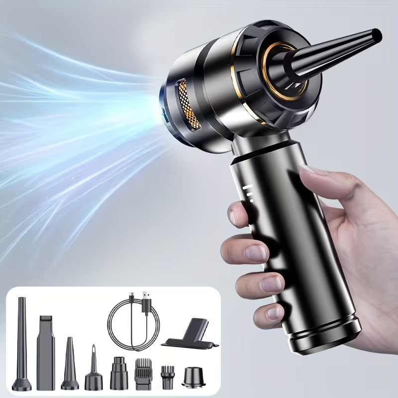 | 200W, 16Kpa, USB Charging, 0.3L Dust Cup, 18650 Battery, One-Click, Durable for Car/Home/Office