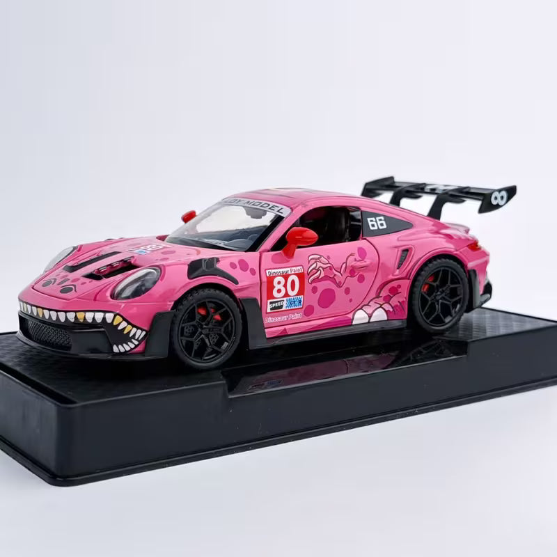 1:32 Scale with Display Base, Realistic Details, High Fidelity Craftsmanship, Metallic Texture, Hot Classic Style, Base with Fixing Screws and Parking Background Board, Essential for Collection and Gifting,
