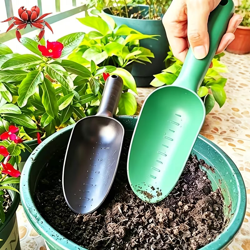 High-End Gardening Shovel, Handheld Soil Shovel with Scale Markings, Planting & Digging Tool