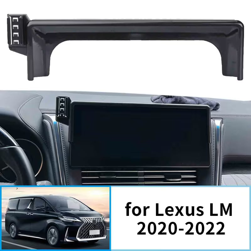 Dedicated Car Phone Holder And GPS Navigation Bracket for Lexus LM