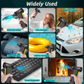 145000RPM Portable Turbine Powerful Fan, 3-Speed Cordless Air Blower, Rechargeable with 2*5000Mah Battery,
