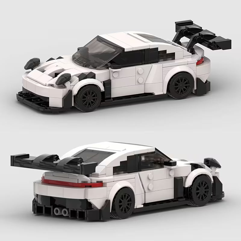 365PCS MOC Super Sports Car Building Blocks, DIY Assembly Model Kit