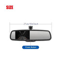 4.3-Inch TFT LCD Rearview Display for Vehicles, Compatible with Rearview Camera Systems, Suitable for Buick & Chevrolet